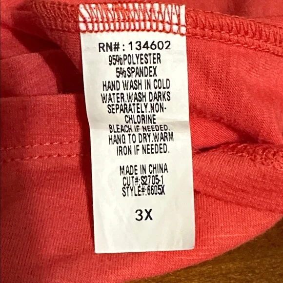 Women’s Lavish Plus Embroidery & Embellishments Top / Blouse 3X - Picture 6 of 7